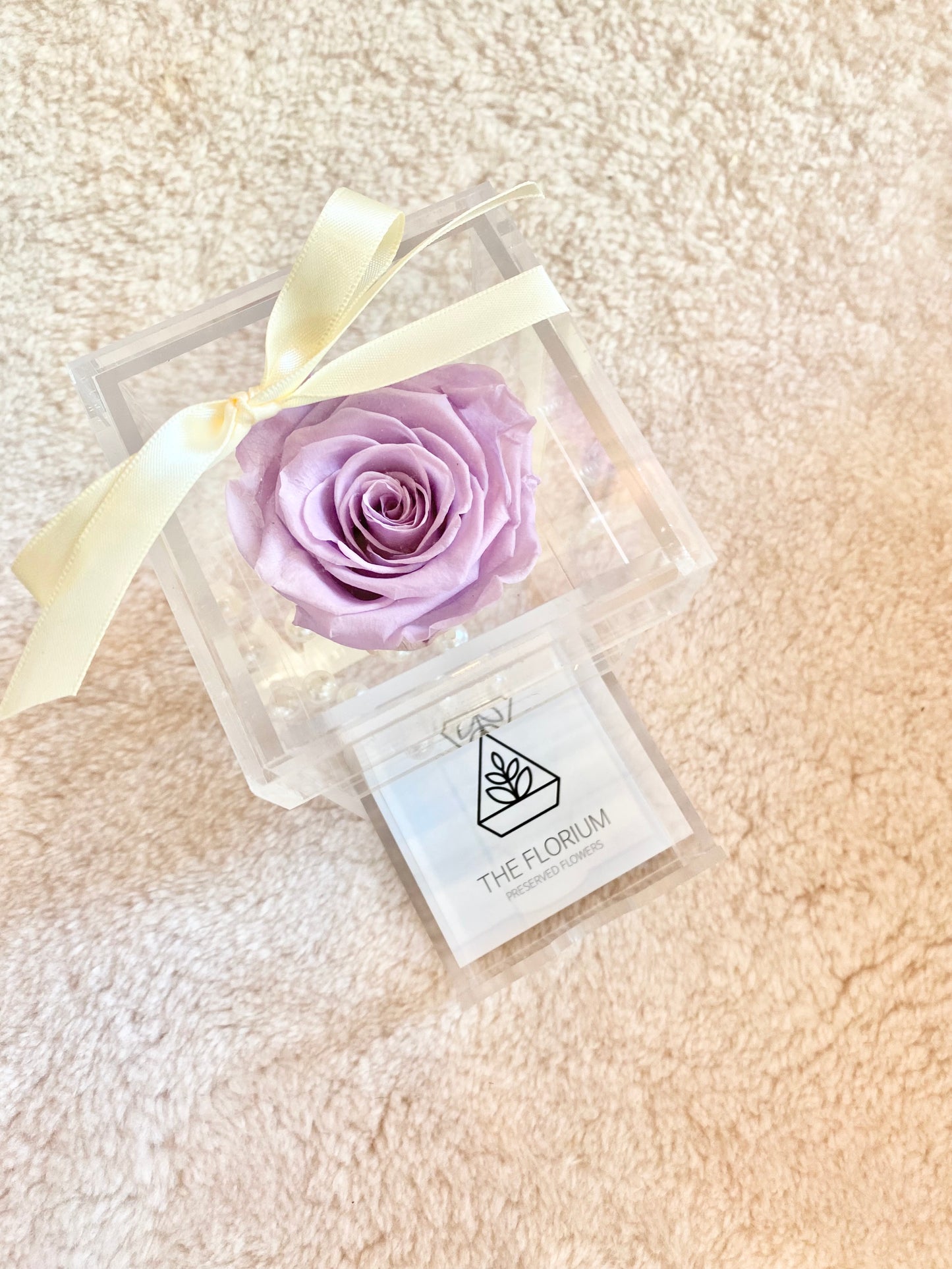 [ n e w ✨]Preserved Rose Jewelry Box - Purple